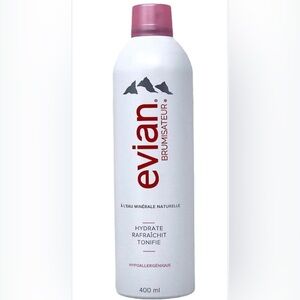Evian Brumisateur Facial Spray 400 ml Mineral Water Mist Skin hydrating